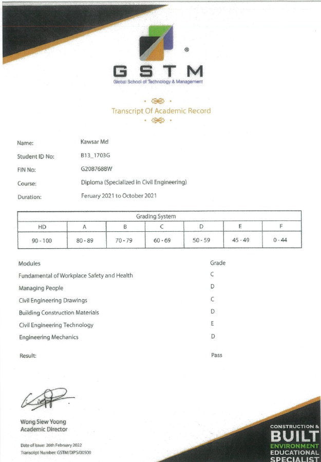 NT Agency - Candidate
