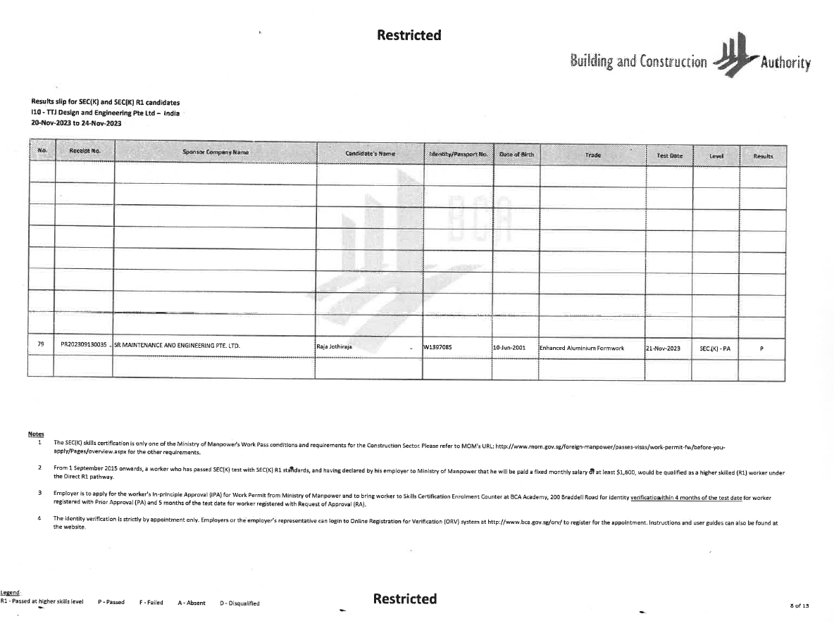 NT Agency - Candidate
