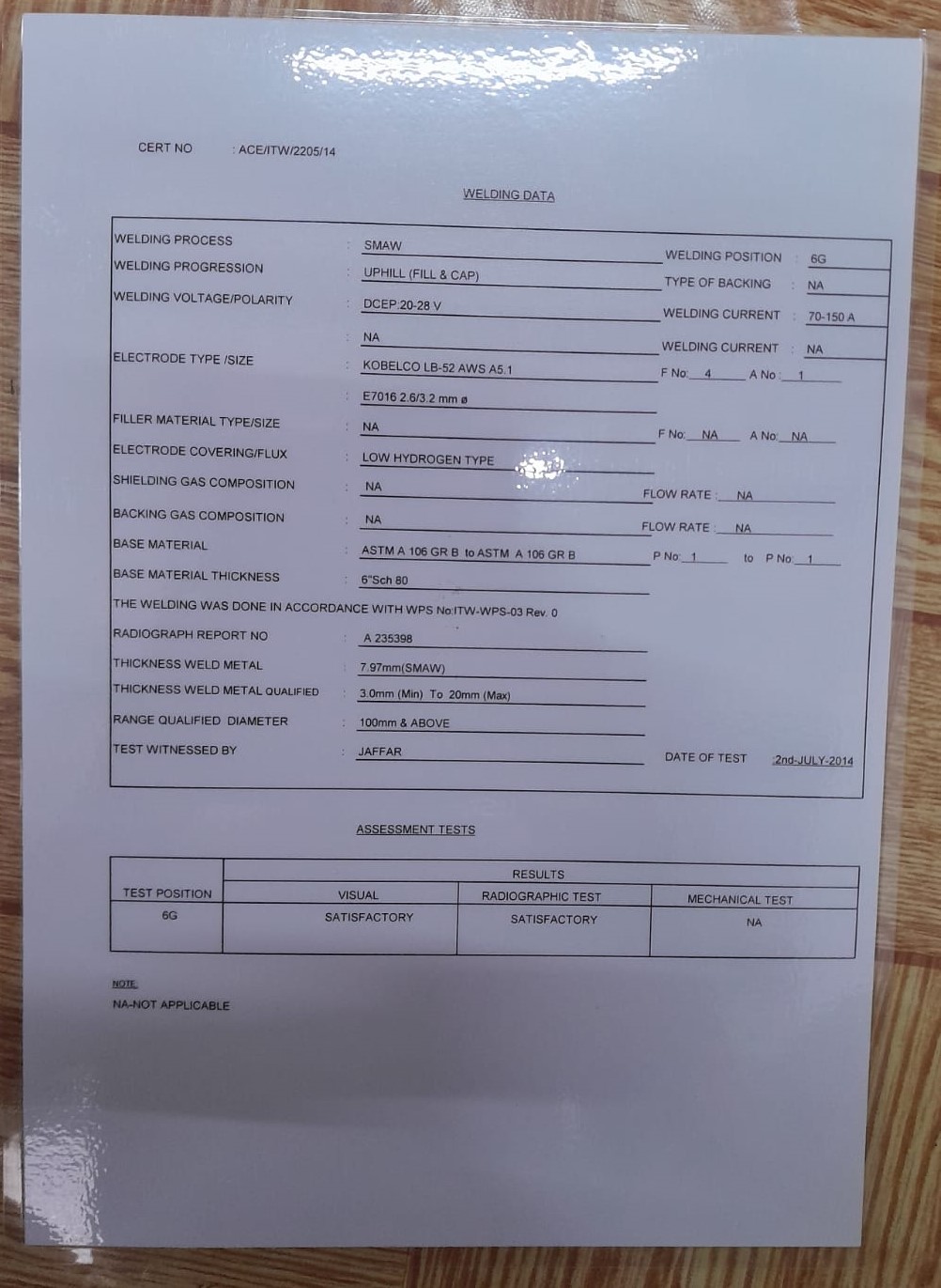 NT Agency - Candidate