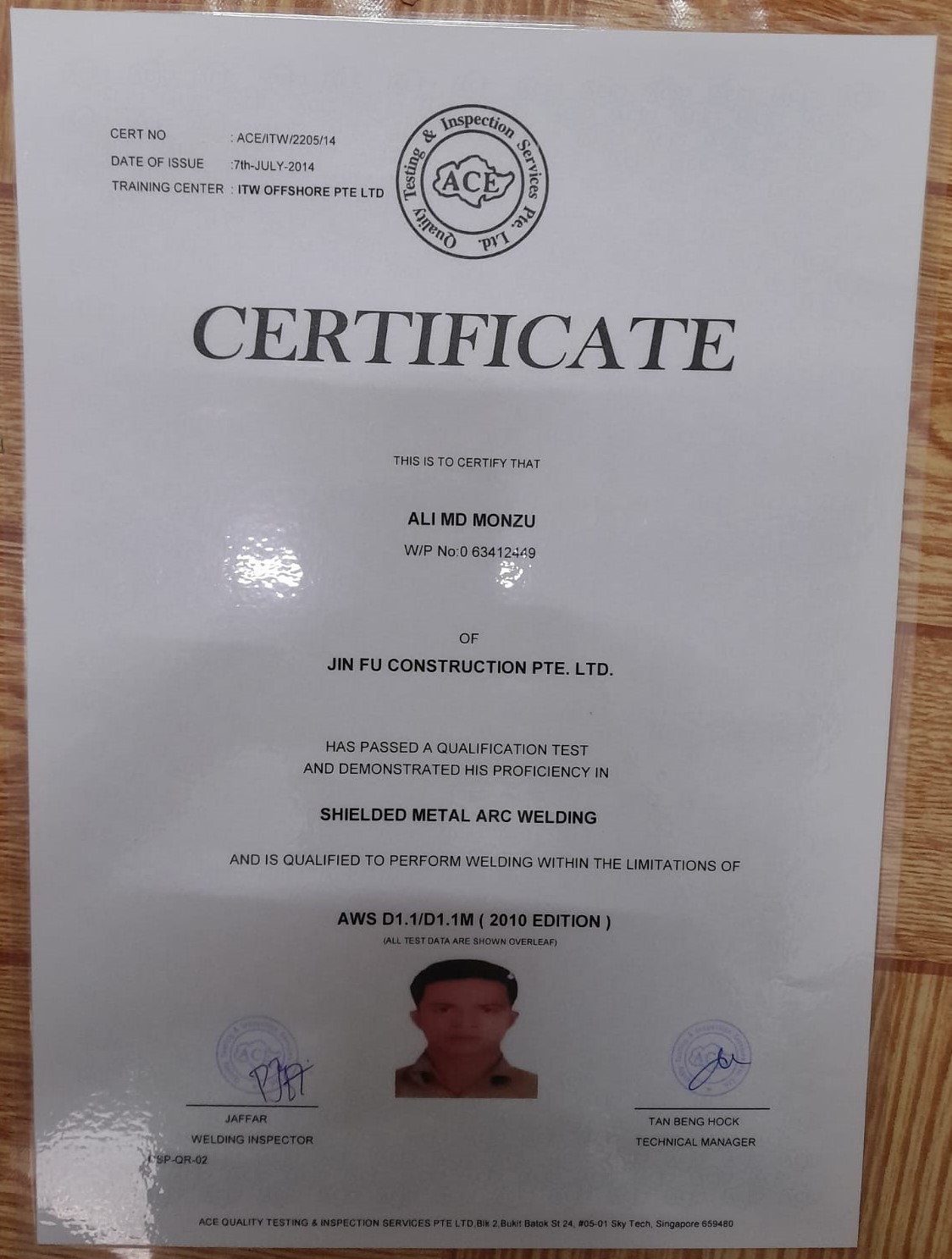 NT Agency - Candidate