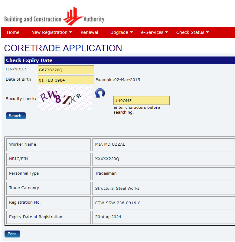 NT Agency - Candidate