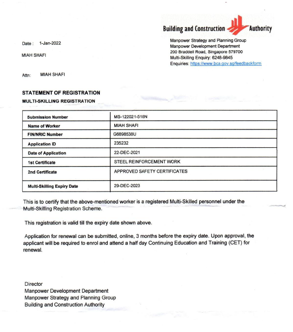 NT Agency - Candidate