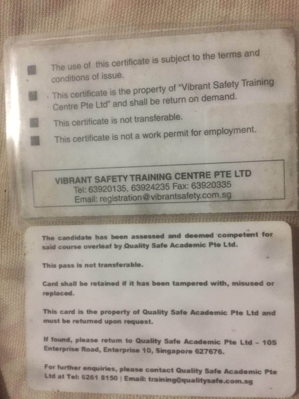 NT Agency - Candidate