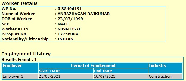 NT Agency - Candidate