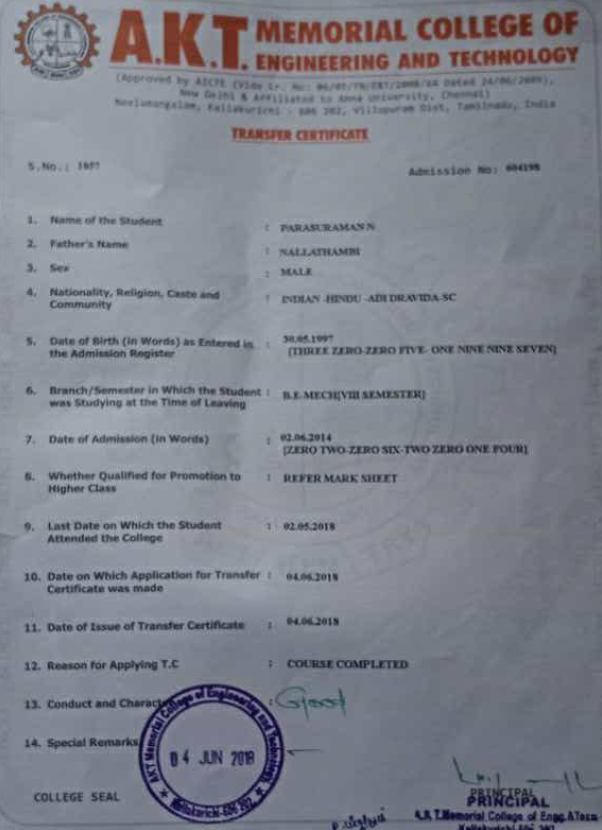NT Agency - Candidate