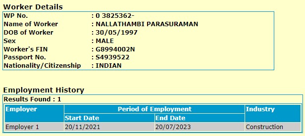 NT Agency - Candidate