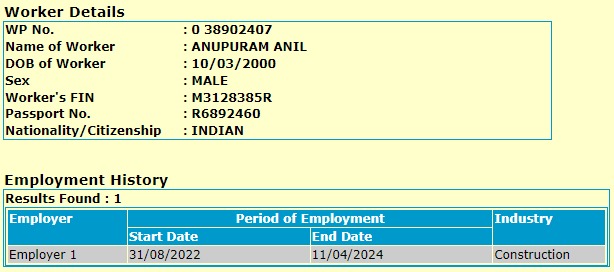 NT Agency - Candidate