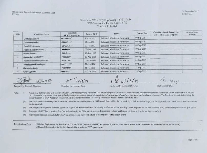 NT Agency - Candidate