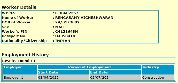 NT Agency - Candidate